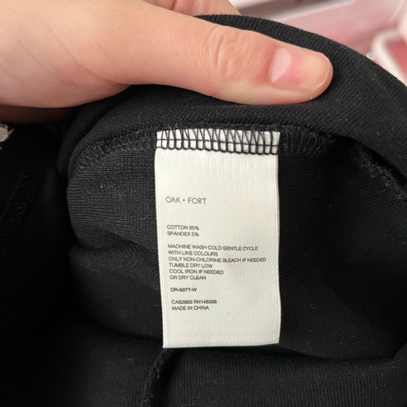 OAK + FORT PONTE KNIT mini dress - Picture 3 of 4